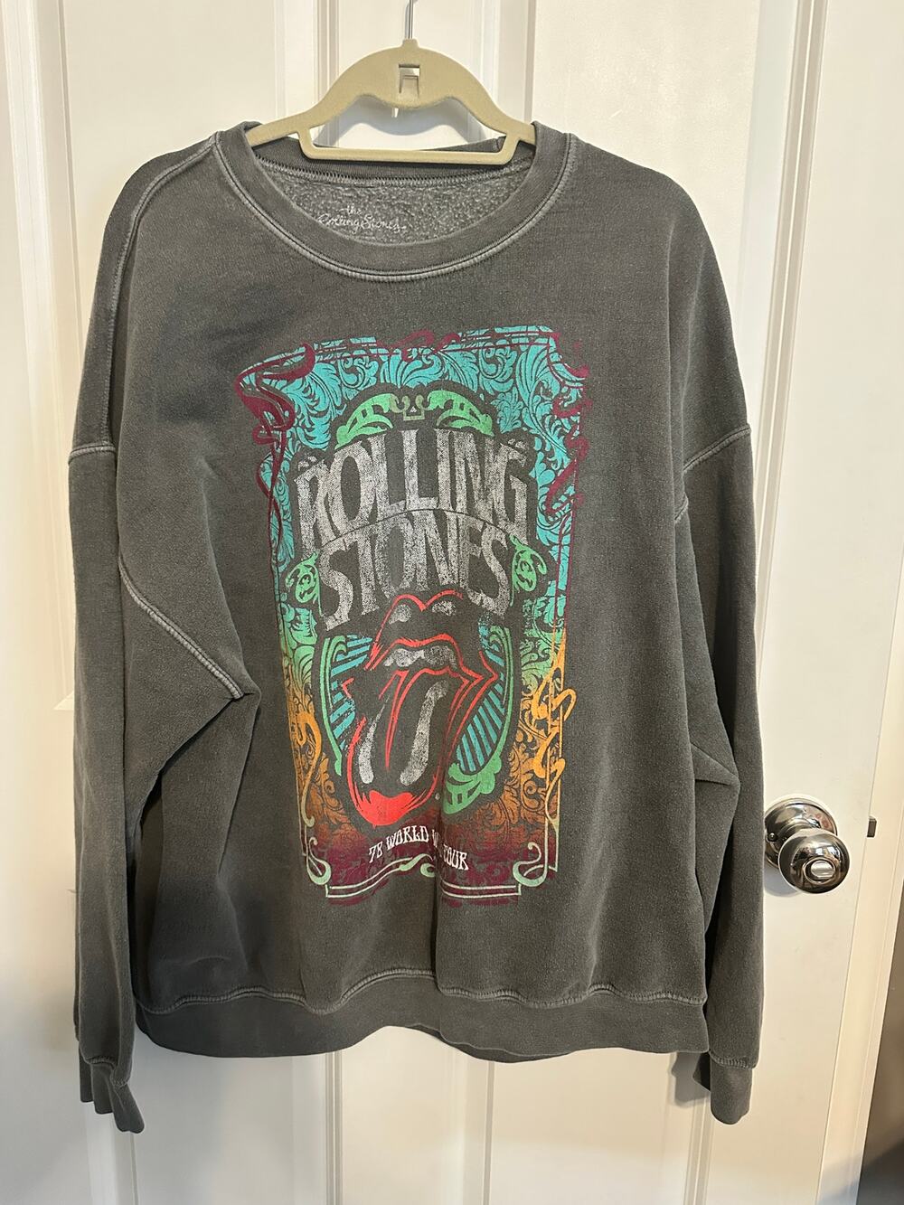 Urban Outfitters The Rolling Stones World Tour Sweatshirt L/XL